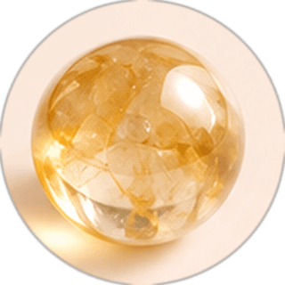 Citrine bead