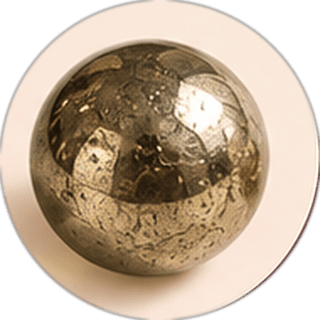 Pyrite bead
